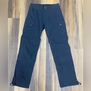 KUHL Renegade Convertible Pants Dark Gray Stealth Zip Hiking Men’s Size 32x32
